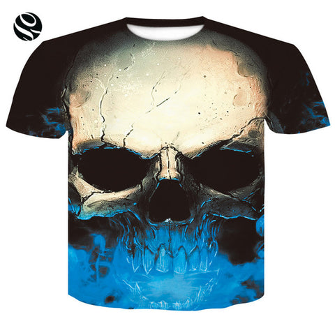 2018 Cool T-shirt Men/Women 3d Tshirt Print Print  Wolf Howling To The Moon Short Sleeve Summer Tops Tees T shirt Fashion - Wolfmall
