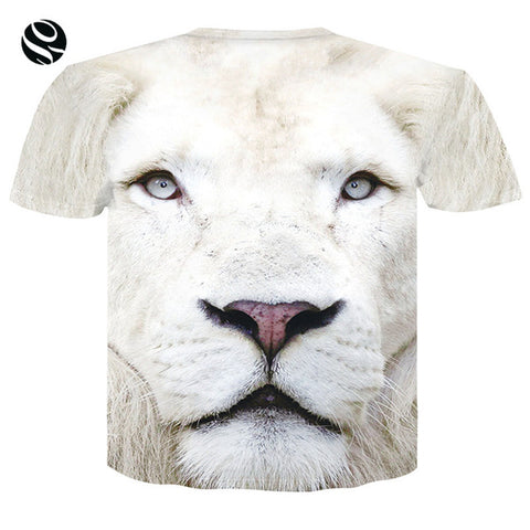 2018 Cool T-shirt Men/Women 3d Tshirt Print Print  Wolf Howling To The Moon Short Sleeve Summer Tops Tees T shirt Fashion - Wolfmall