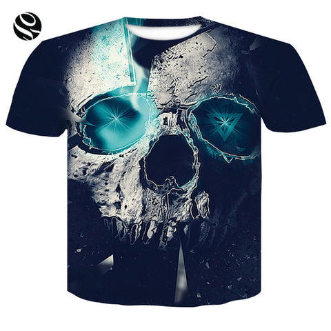 2018 Cool T-shirt Men/Women 3d Tshirt Print Print  Wolf Howling To The Moon Short Sleeve Summer Tops Tees T shirt Fashion - Wolfmall
