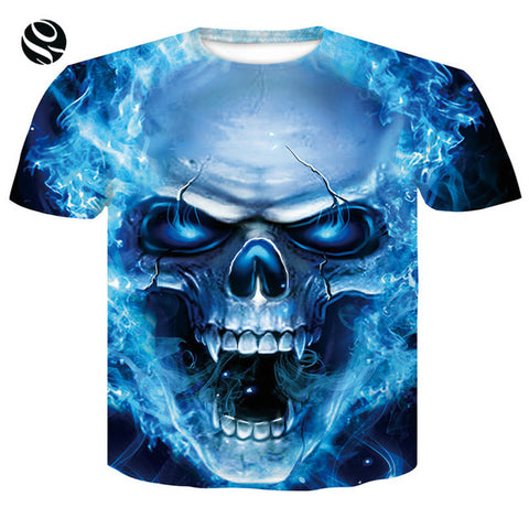 2018 Cool T-shirt Men/Women 3d Tshirt Print Print  Wolf Howling To The Moon Short Sleeve Summer Tops Tees T shirt Fashion - Wolfmall