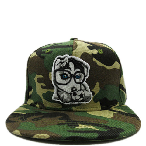 LDSLYJR 23 style Wolf leopard tiger bear cotton camouflage Baseball Cap hip-hop cap Snapback Hats for kids and adult size - Wolfmall