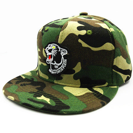 LDSLYJR 23 style Wolf leopard tiger bear cotton camouflage Baseball Cap hip-hop cap Snapback Hats for kids and adult size - Wolfmall