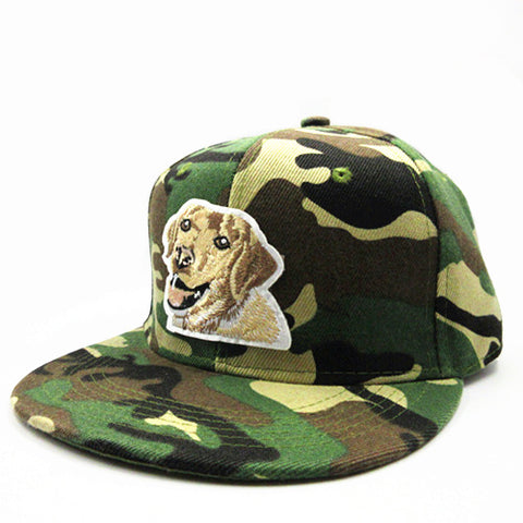 LDSLYJR 23 style Wolf leopard tiger bear cotton camouflage Baseball Cap hip-hop cap Snapback Hats for kids and adult size - Wolfmall