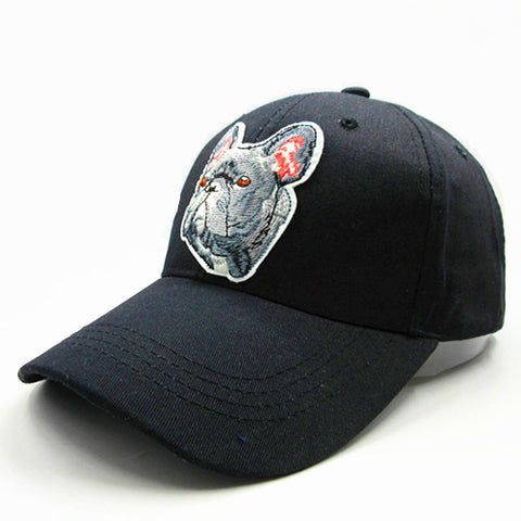 LDSLYJR 23 style Wolf  leopard  tiger bear embroidery cotton black Baseball Cap Adjustable Snapback Hats for kids and adult size - Wolfmall
