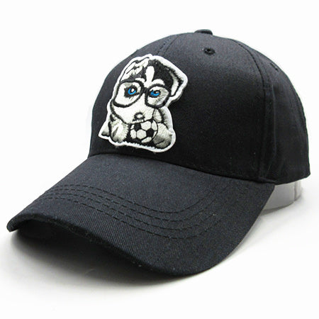 LDSLYJR 23 style Wolf  leopard  tiger bear embroidery cotton black Baseball Cap Adjustable Snapback Hats for kids and adult size - Wolfmall