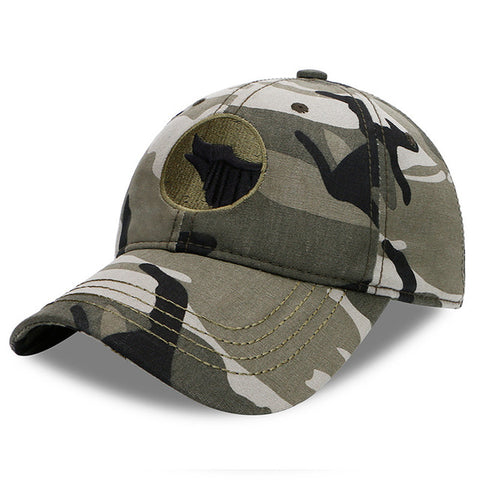 Solid Baseball Caps Men Wolf Camouflage Black Cap Cotton strapback Dad Hat man trucker cap casquette de baseball homme - Wolfmall