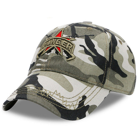 Solid Baseball Caps Men Wolf Camouflage Black Cap Cotton strapback Dad Hat man trucker cap casquette de baseball homme - Wolfmall