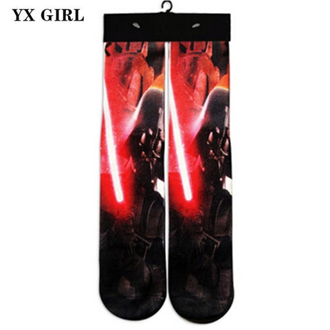 2018 New Fashion Men/Women 3d Funny Harajuku Sock Animal Wolf/Tiger Printed Socks Warm Brand Sock Unisex - Wolfmall