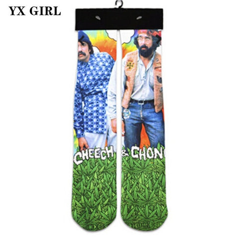 2018 New Fashion Men/Women 3d Funny Harajuku Sock Animal Wolf/Tiger Printed Socks Warm Brand Sock Unisex - Wolfmall