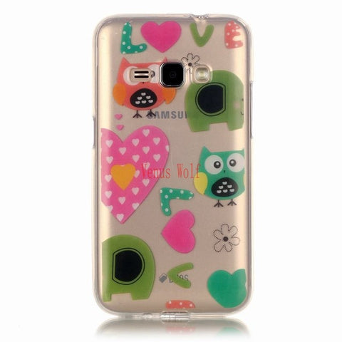 For Samsung Galaxy J1 2016 SM-J120F J120FN SM-J120FN Case Silicon Cartoon Phone Case for coque Samsung Galaxy J1 6 2016 cover - Wolfmall