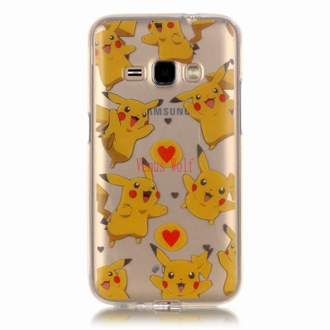 For Samsung Galaxy J1 2016 SM-J120F J120FN SM-J120FN Case Silicon Cartoon Phone Case for coque Samsung Galaxy J1 6 2016 cover - Wolfmall