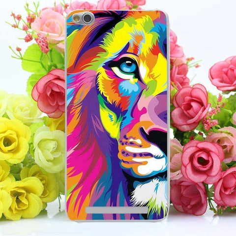 Lavaza 1440G Animal Tiger Lion Wolf Painted Hard Case for Xiaomi Redmi 5a 5 plus 4X 4 4A Pro Note 5a 4 4X 3S 3 Pro Mi a1 5 5s 6 - Wolfmall