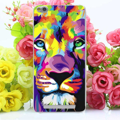 Lavaza 1440G Animal Tiger Lion Wolf Painted Hard Case for Xiaomi Redmi 5a 5 plus 4X 4 4A Pro Note 5a 4 4X 3S 3 Pro Mi a1 5 5s 6 - Wolfmall