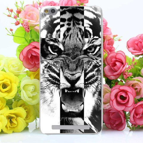 Lavaza 1440G Animal Tiger Lion Wolf Painted Hard Case for Xiaomi Redmi 5a 5 plus 4X 4 4A Pro Note 5a 4 4X 3S 3 Pro Mi a1 5 5s 6 - Wolfmall