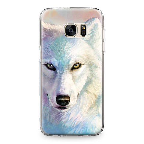 Lovely Pineapple White Wolf Stone Pattern TPU Phone Case for Sumsung Galaxy J3 J5 J7 A3 A5 2015 2016 2017 Silicone Case Fundas - Wolfmall