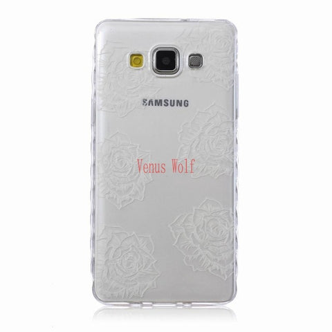 For Capa Samsung Galaxy A5 Case 2015 Cover Case for Samsung A5 Phone Covers For Samsung Galaxy A5 Cover Case Transparent Silicon - Wolfmall