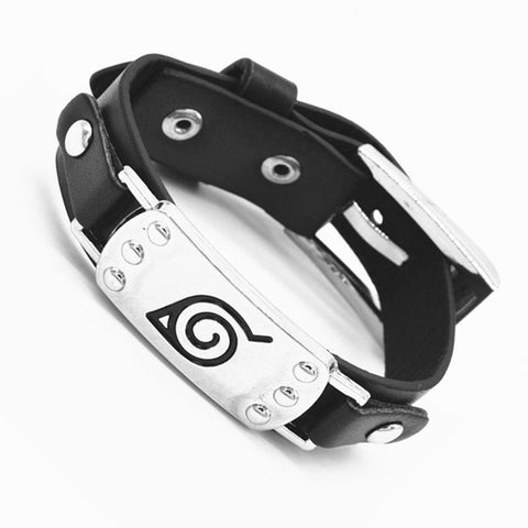 Tokyo Animation Final Fantasy VII 7 Cloud Wolf Wristband Cosploy Bracelets Advent Children Black Leather Bracelet Men Jewelry - Wolfmall