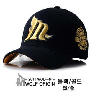 2016 Fashion Spring&Summer Hats for Women and Men Letter" M Wolf "Hip Hop Baseball Caps Snapback Cap  Candy Color - Wolfmall