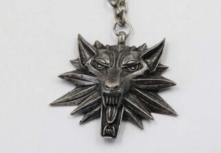 ZOSHI Hot Sale 3 Medallion Pendant Wizard Witcher Wild Hunt 3 Figure Game Wolf Head Necklace For Men - Wolfmall