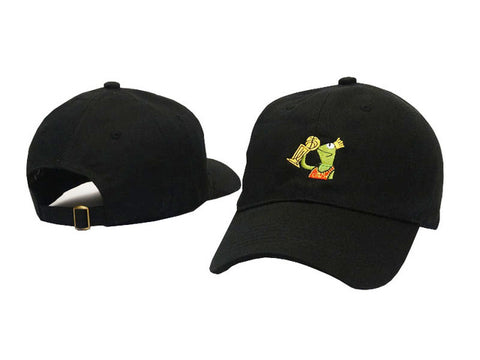 New Kanye west Heart break album logo with colb by kaws bear dad hat Kanye West Wolves cap i feel like pablo hats KERMIT TEA Hat - Wolfmall