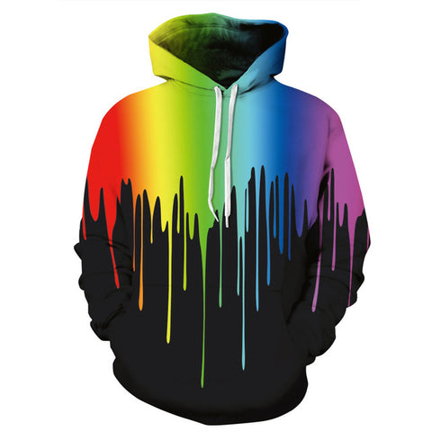 2017 Fashion Autumn Printed Hoodies Sweatshirts Men/Women 3D Wolf Galaxy Hooded Homme Muscle Funny Hoodies for Men - Wolfmall