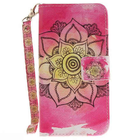 B42 Cute Pet Animals Lion Wolf Owl Leather Phone Case For Samsung Galaxy J3 Prime J5 2017 J527 J327 J730 G570 A3 A5 A520 Cover - Wolfmall