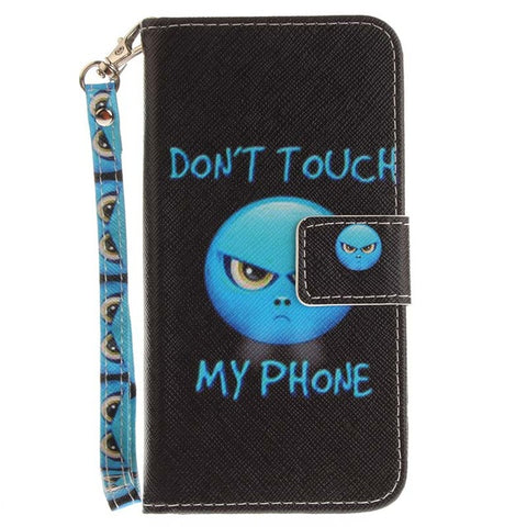 B42 Cute Pet Animals Lion Wolf Owl Leather Phone Case For Samsung Galaxy J3 Prime J5 2017 J527 J327 J730 G570 A3 A5 A520 Cover - Wolfmall