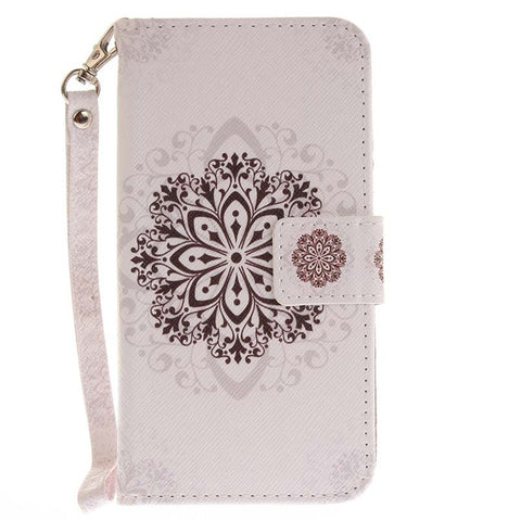 B42 Cute Pet Animals Lion Wolf Owl Leather Phone Case For Samsung Galaxy J3 Prime J5 2017 J527 J327 J730 G570 A3 A5 A520 Cover - Wolfmall