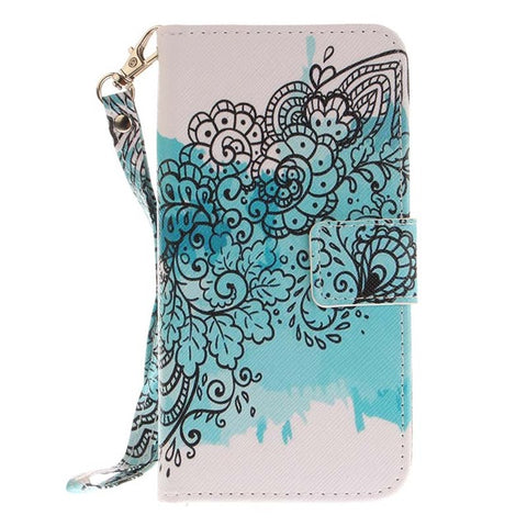 B42 Cute Pet Animals Lion Wolf Owl Leather Phone Case For Samsung Galaxy J3 Prime J5 2017 J527 J327 J730 G570 A3 A5 A520 Cover - Wolfmall