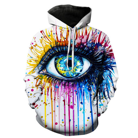 Hot 2018 Sale Brand Wolf Printed Hoodies Men 3D Sweatshirt Quality Plus size Pullover Novelty 6XL Streetwear Male Hooded Jacket - Wolfmall