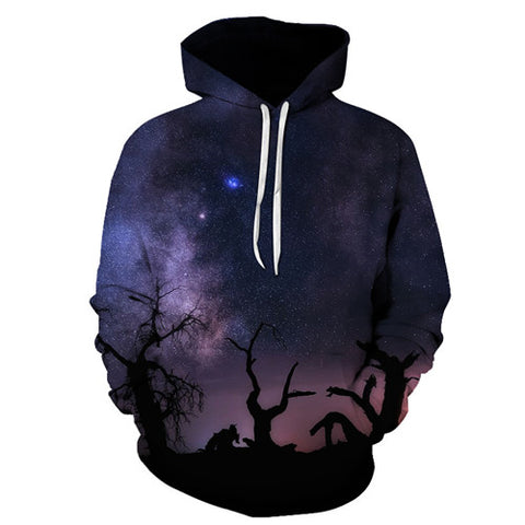 Hot 2018 Sale Brand Wolf Printed Hoodies Men 3D Sweatshirt Quality Plus size Pullover Novelty 6XL Streetwear Male Hooded Jacket - Wolfmall