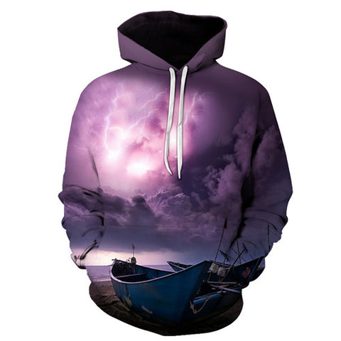 Hot 2018 Sale Brand Wolf Printed Hoodies Men 3D Sweatshirt Quality Plus size Pullover Novelty 6XL Streetwear Male Hooded Jacket - Wolfmall