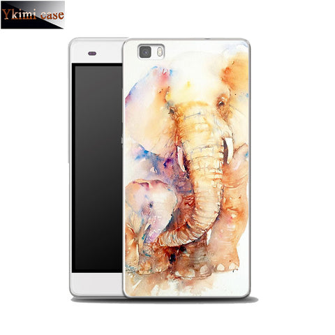 Elephant wolf soft TPU cover for huawei p8 p9 Lite NOVA MATE 8 9 honor 8 case for huawei p8 lite 2017 P10 phone capa - Wolfmall