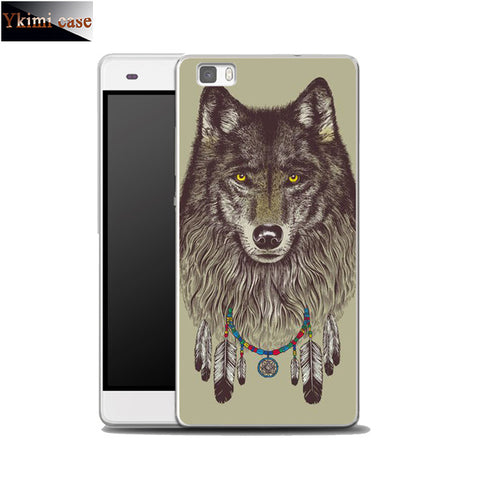 Elephant wolf soft TPU cover for huawei p8 p9 Lite NOVA MATE 8 9 honor 8 case for huawei p8 lite 2017 P10 phone capa - Wolfmall