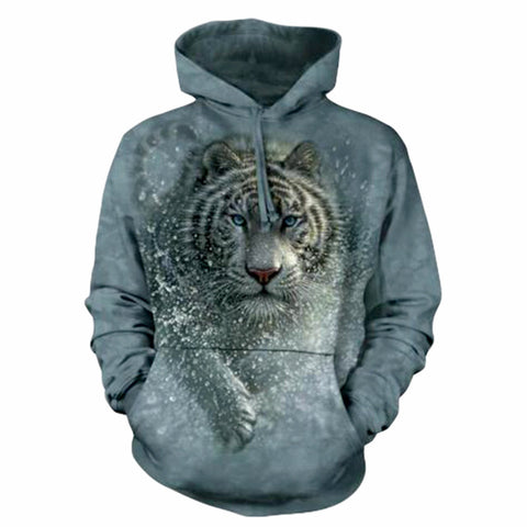 Men Hoodie Sweatshirts Womens Long Sleeve 3D Hoodies Animal Cat Wolf Lion Tiger Print Hip Hop Streetwear Pullover Jacket Hoody - Wolfmall