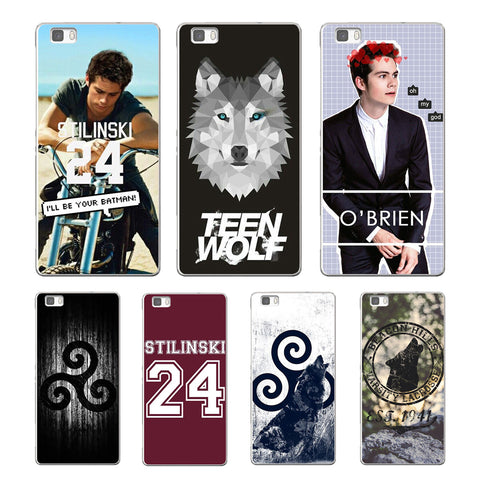 fashion O'Brien TEEN wolf soft TPU cover for huawei P8 P9 Lite NOVA MATE 8 9 honor 8 case for huawei p8 lite 2017 P10 phone capa - Wolfmall