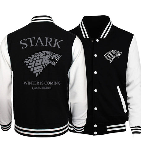 Bodybuilding Wolf man jacket fire&blood printing 2017 spring men baseball uniform hip hop casual hoodies tracksuit sweatshirt - Wolfmall