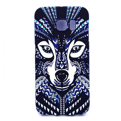 Amazing Jungle Animal Elephant Tiger Wolf Night Glow Slim Phone Case For Samsung Galaxy S6 S6Edge S7 S7Edge S8 S8Plus Cover Capa - Wolfmall