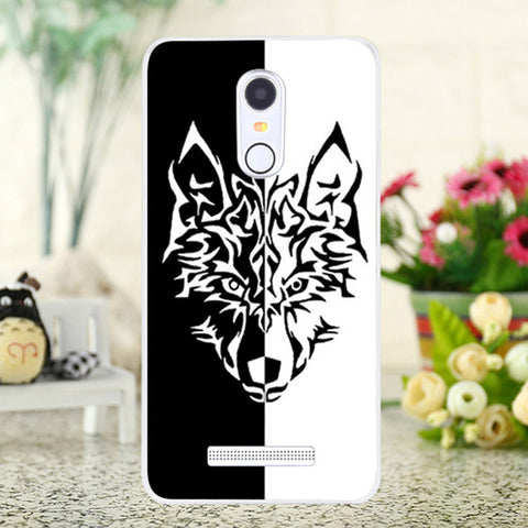 TAOYUNXI Silicon Cell Phone Case For Leagoo M8 Leagoo M8 Pro Housing Cover Flower Wolf Bag Shell For Leagoo M8 Back Case - Wolfmall