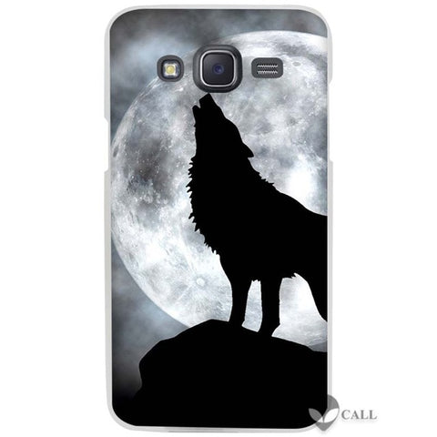 Hot Sale The Wolf Clear Case Cover Coque Shell for Samsung Galaxy J1 J2 J3 J5 J7 2016 2017 Emerge - Wolfmall