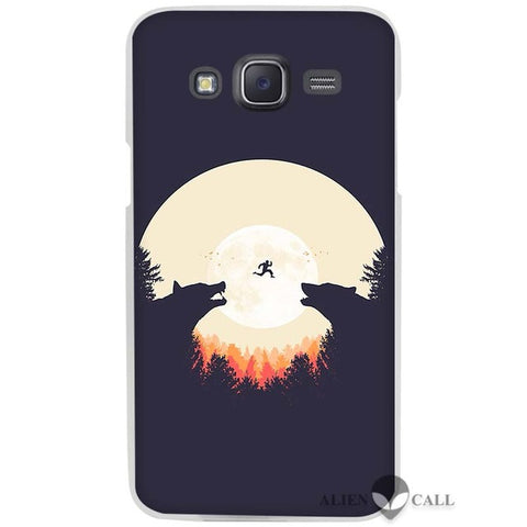 Hot Sale The Wolf Clear Case Cover Coque Shell for Samsung Galaxy J1 J2 J3 J5 J7 2016 2017 Emerge - Wolfmall