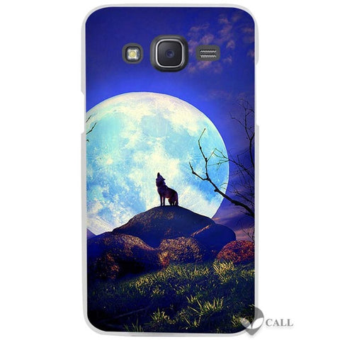 Hot Sale The Wolf Clear Case Cover Coque Shell for Samsung Galaxy J1 J2 J3 J5 J7 2016 2017 Emerge - Wolfmall