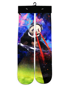 2018 new High Socks 3D printed animal wolf tiger cats long Socks funny harajuku  socks fashion warm brand 3D Sock 1pair - Wolfmall