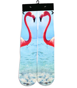 2018 new High Socks 3D printed animal wolf tiger cats long Socks funny harajuku  socks fashion warm brand 3D Sock 1pair - Wolfmall