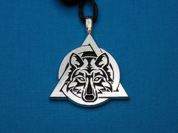 Wolf Necklace Pendant Viking Necklace Teen Tribal Wolf Pendant Necklace Gothic Animal Wolf Jewelry For Men - Wolfmall