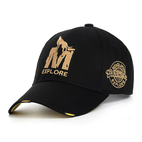 WORSICO wholsale brand cap baseball cap fitted hat Casual cap gorras 6 panel hip hop snapback hats wolf cap for men women unisex - Wolfmall