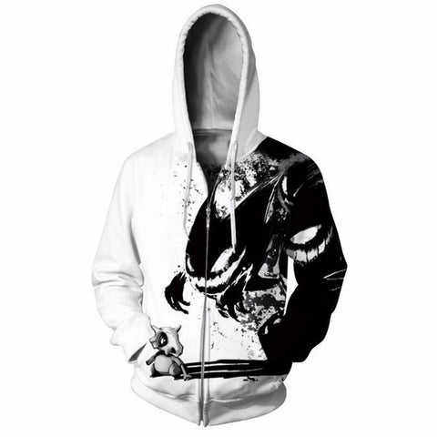Cloudstyle 2018 3D Animal Print Hoodies Sweatshirts Mens Lion Wolf Fashion Casual Streetwear Jacket Tracksuits Plus Size 5XL - Wolfmall