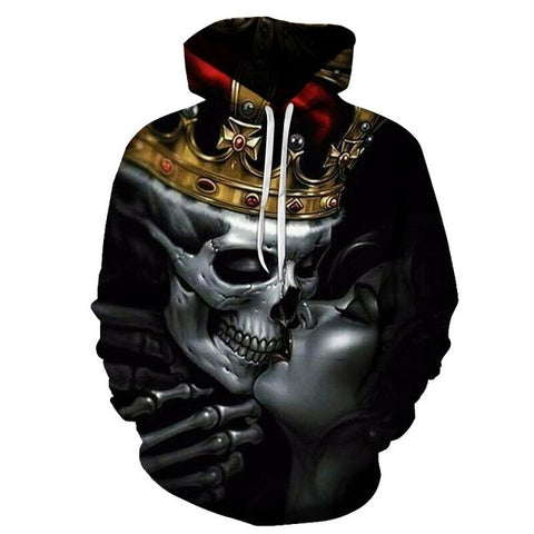 Hot 2018 Sale Brand Wolf Printed Hoodies Men 3D Sweatshirt Quality Plus size Pullover Novelty 6XL Streetwear Male Hooded Jacket - Wolfmall