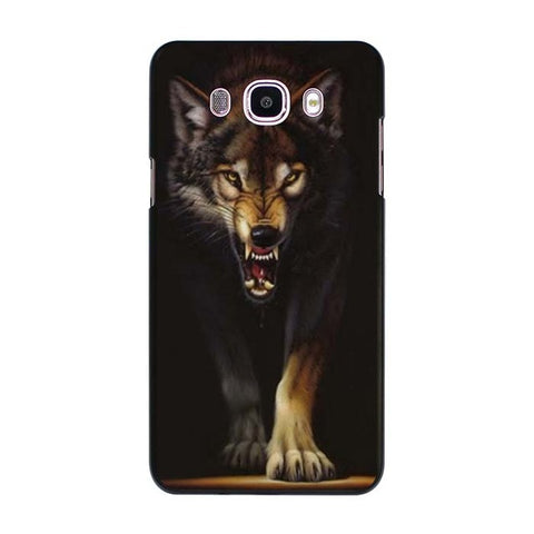 Hot Sale The Wolf design hard black Case for Samsung Galaxy J7 J5 2016 J7 Prime J510 J5 Prime J3 J2 2016 J1 - Wolfmall