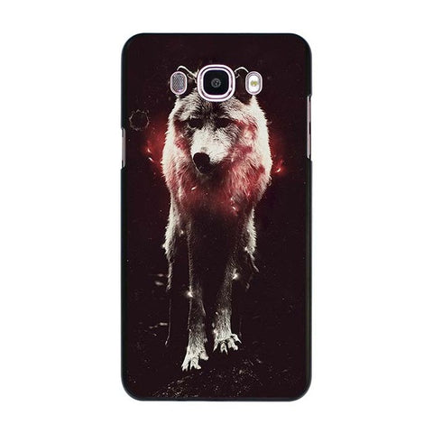 Hot Sale The Wolf design hard black Case for Samsung Galaxy J7 J5 2016 J7 Prime J510 J5 Prime J3 J2 2016 J1 - Wolfmall